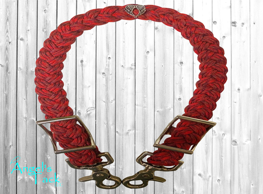 Red wither strap