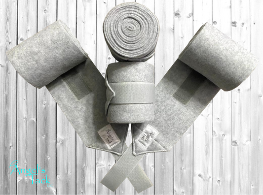 Gray polo wraps