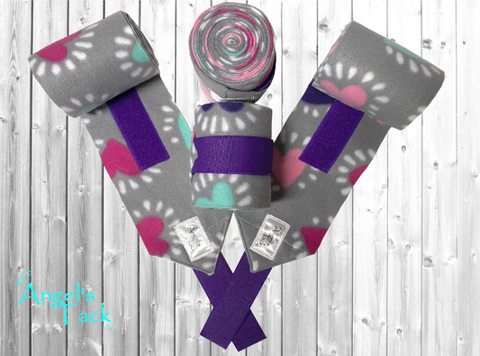 Heart polo wraps