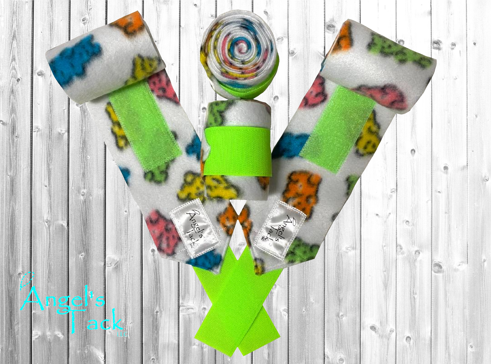 Mini gummy bear polo wraps