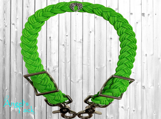 Neon green wither strap