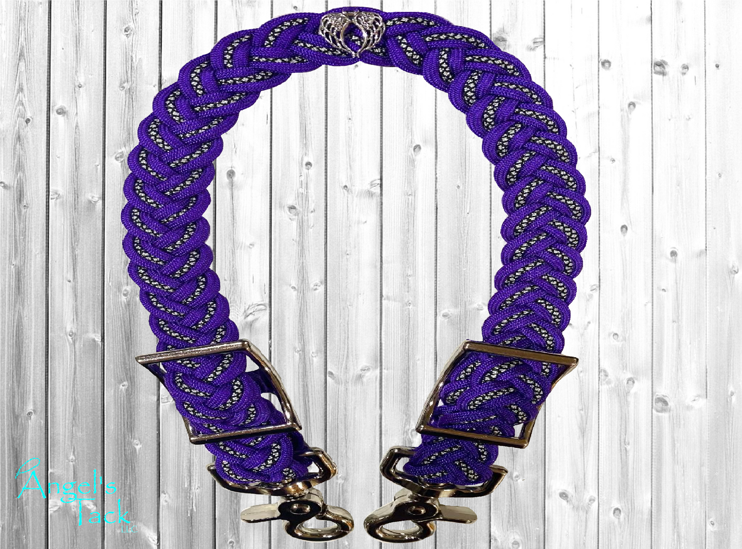 Purple diamond wither strap