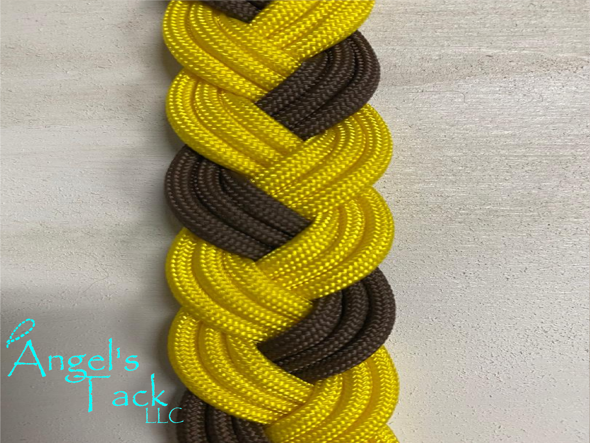 Sunflower barrel reins, close up