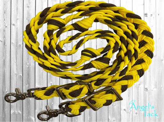 Sunflower barrel reins