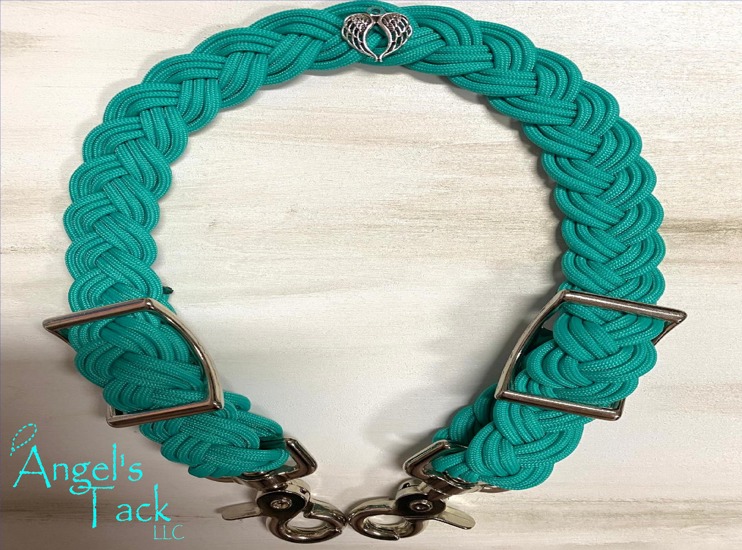 Teal wither strap