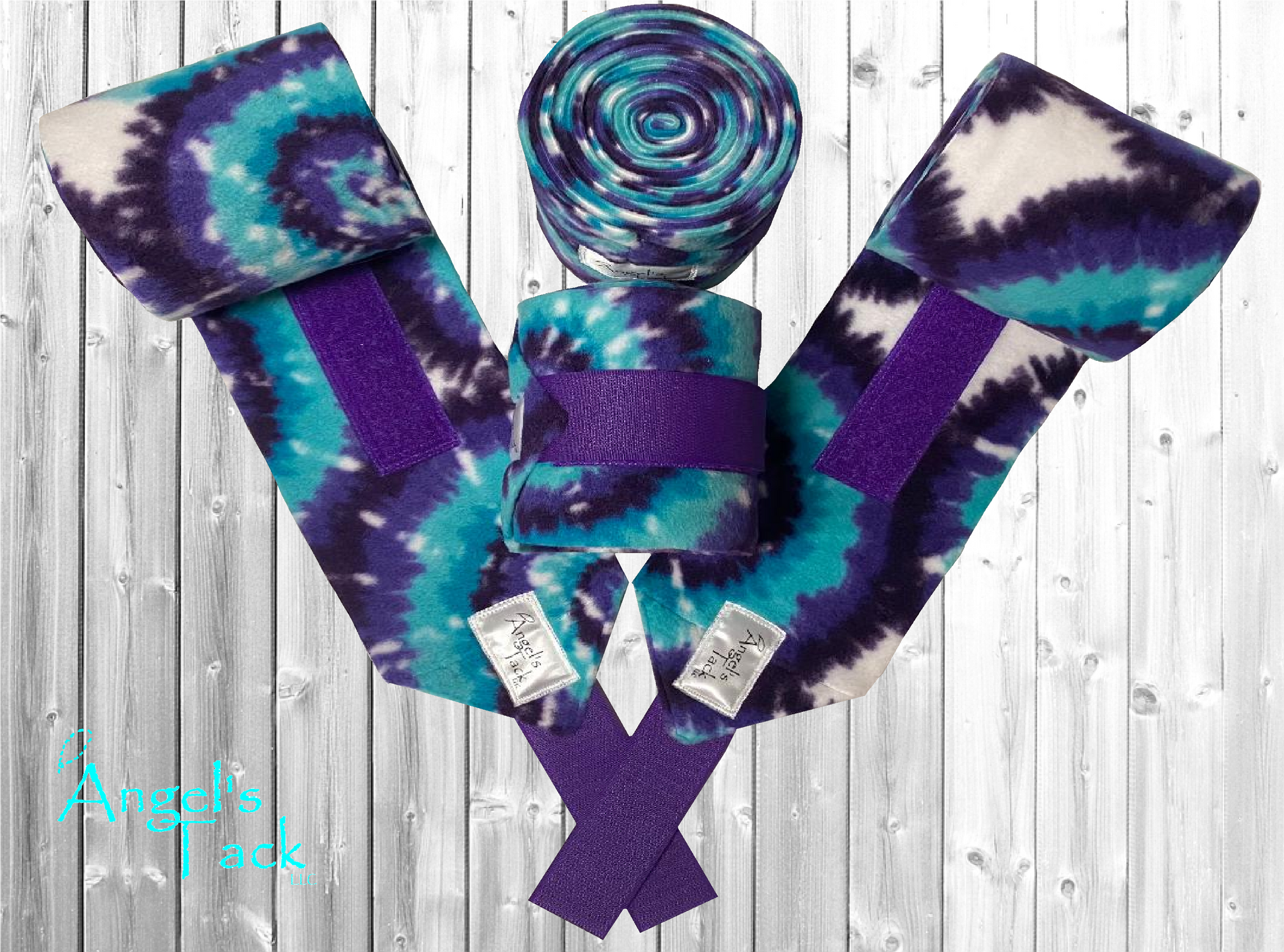 Tie dye polo wraps