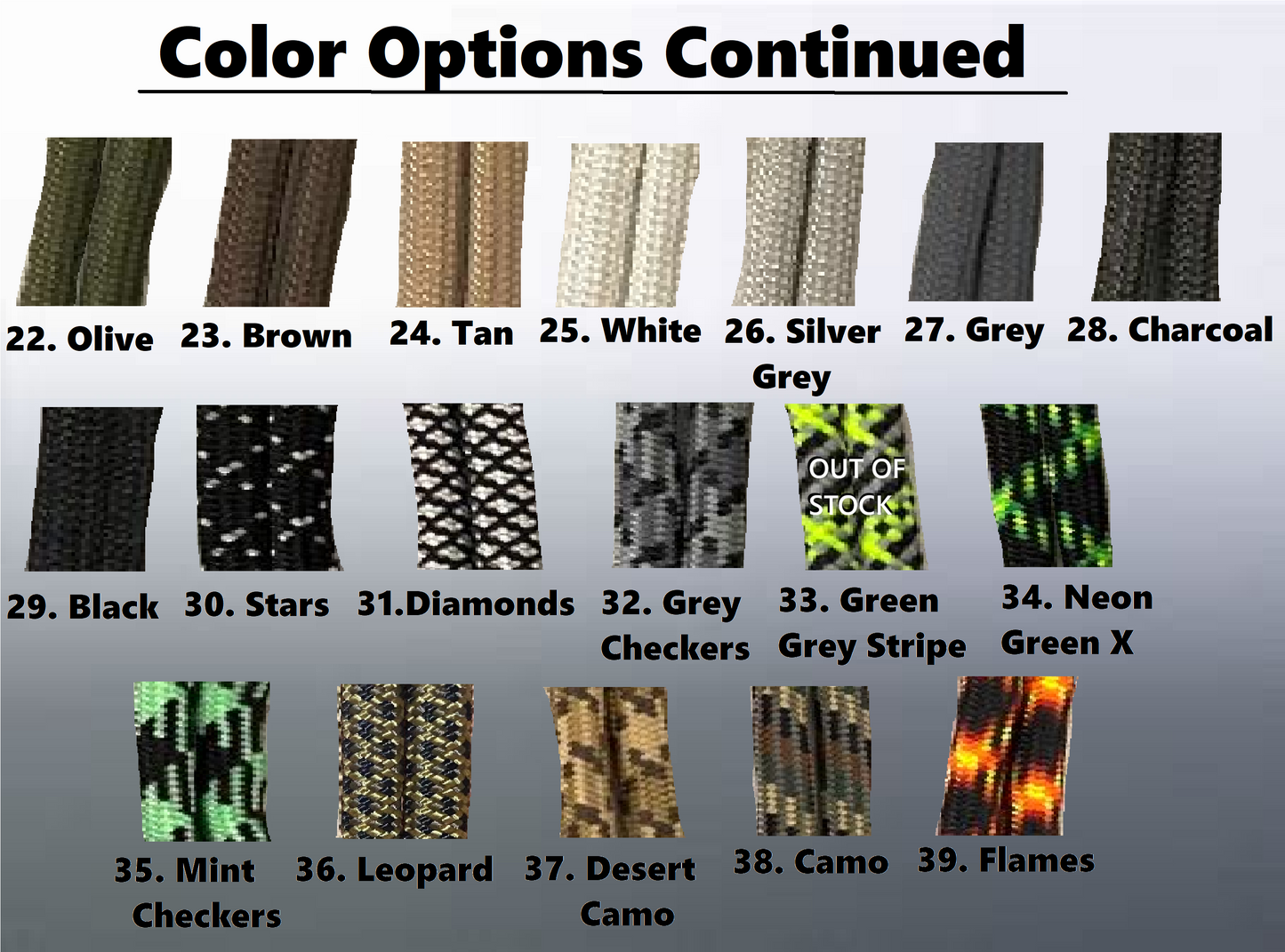 Custom Wither Straps
