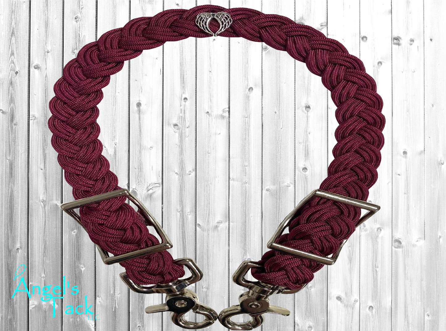 Burgundy wither strap