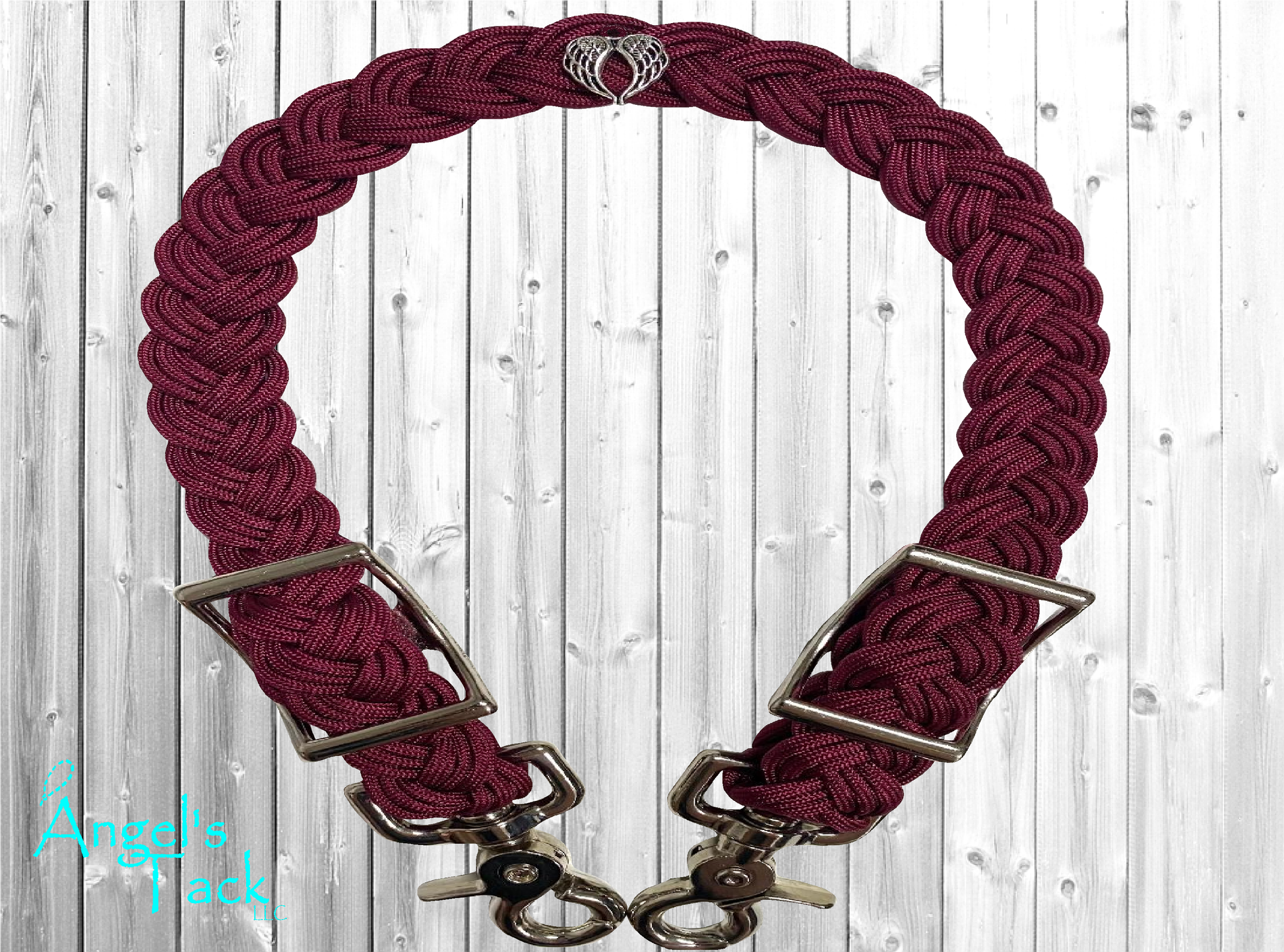 Burgundy wither strap