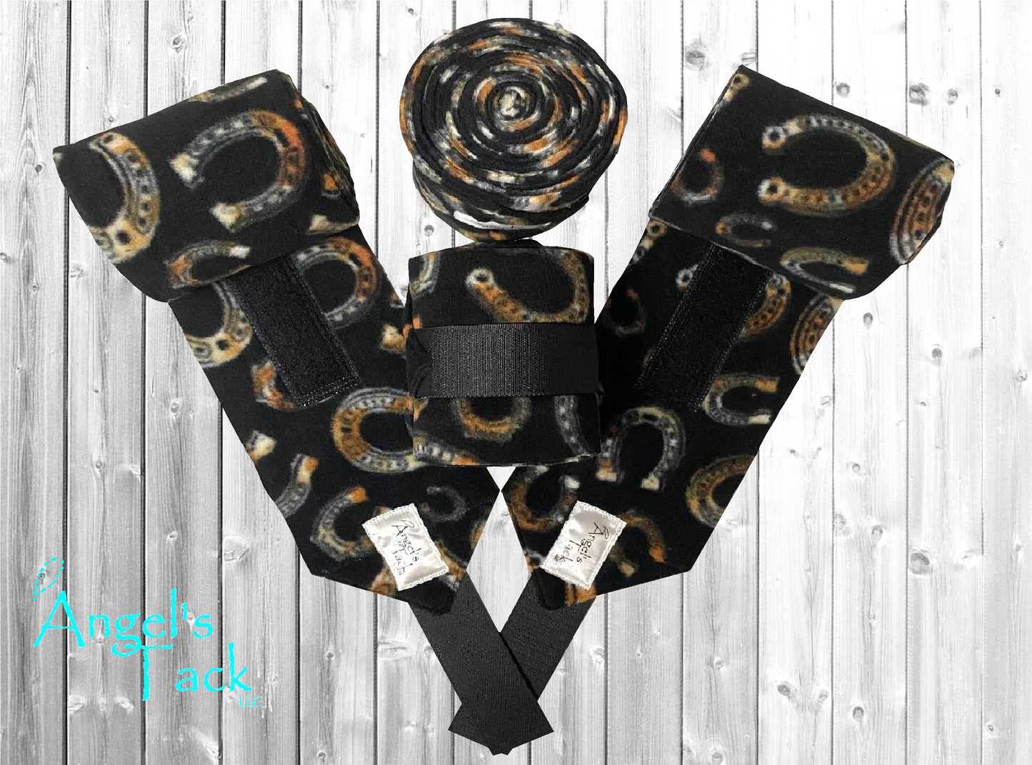 Horseshoe polo wraps