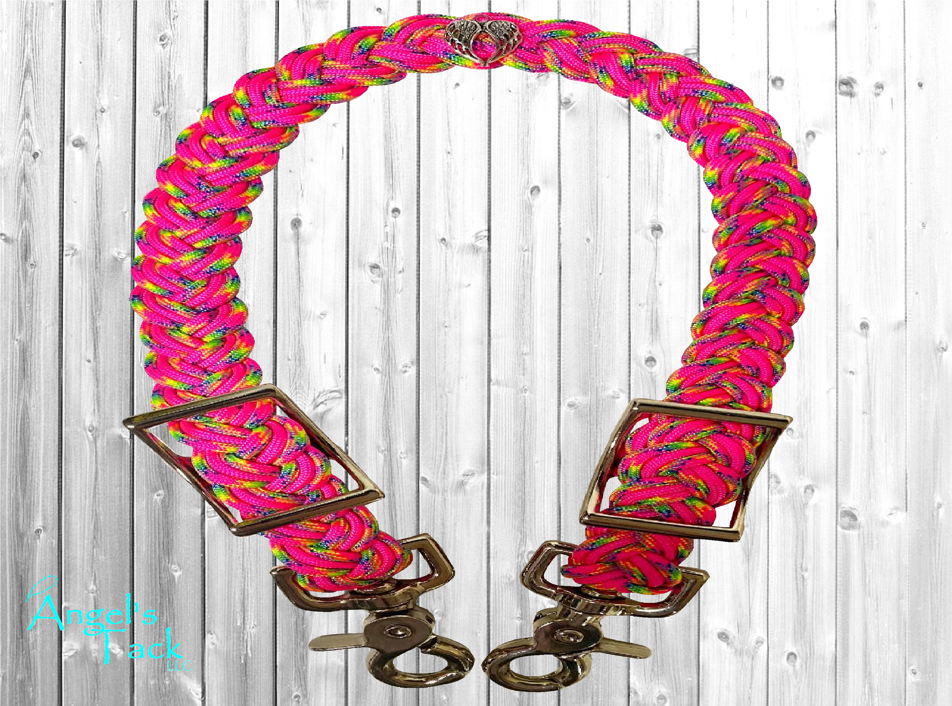 Hot pink wither strap