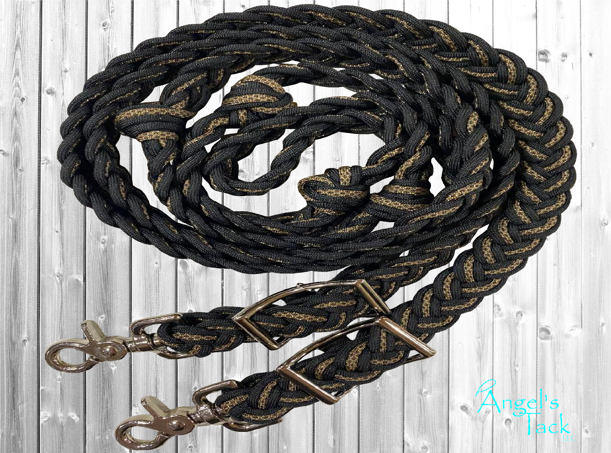 Leopard barrel reins