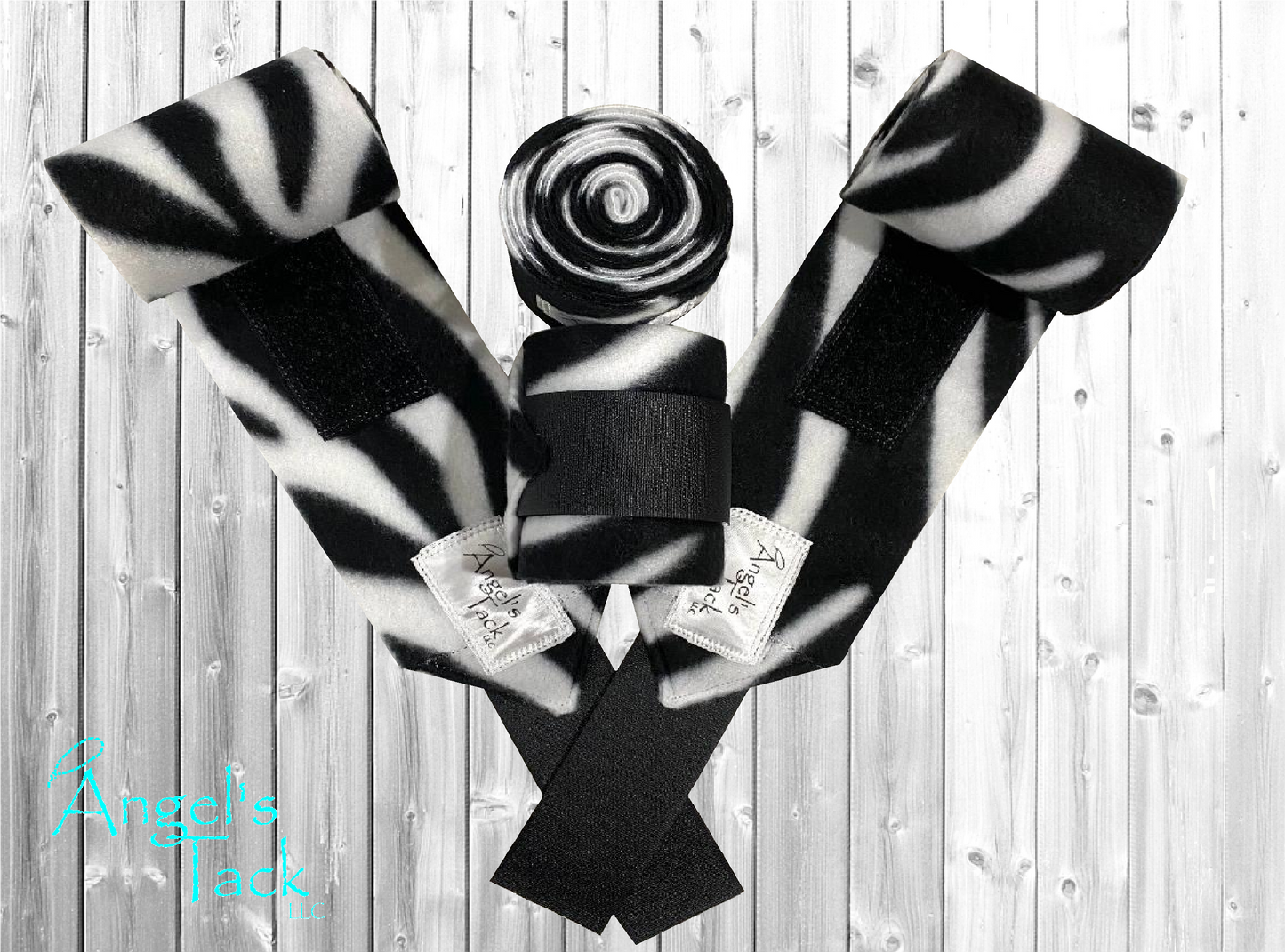 Mini zebra polo wraps