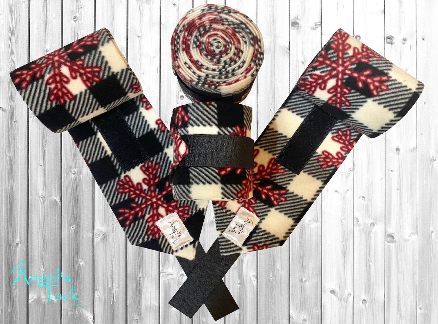 Christmas polo wraps