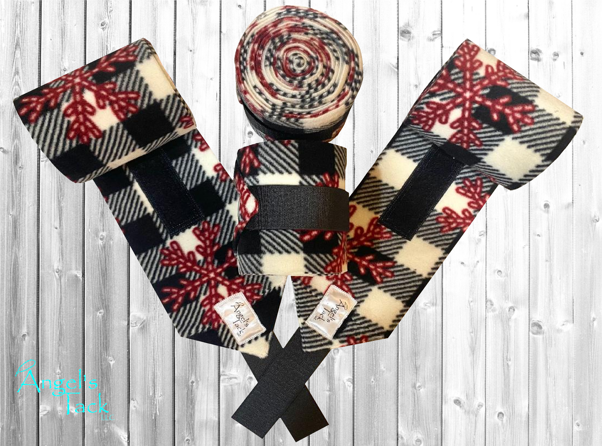 Christmas polo wraps