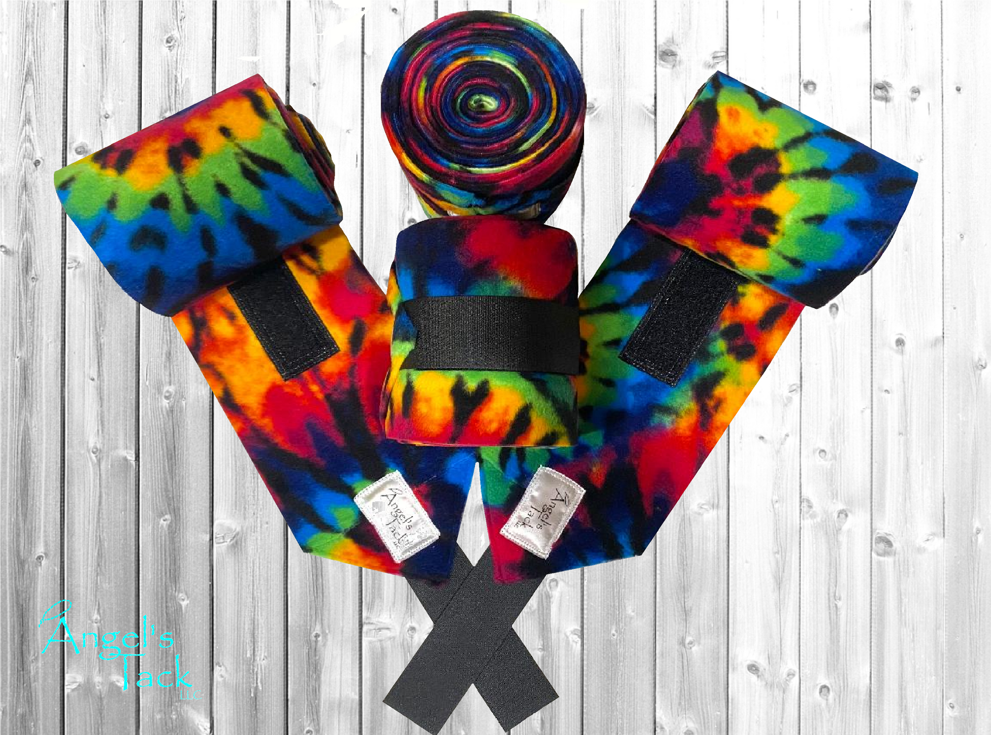 Tie dye polo wraps