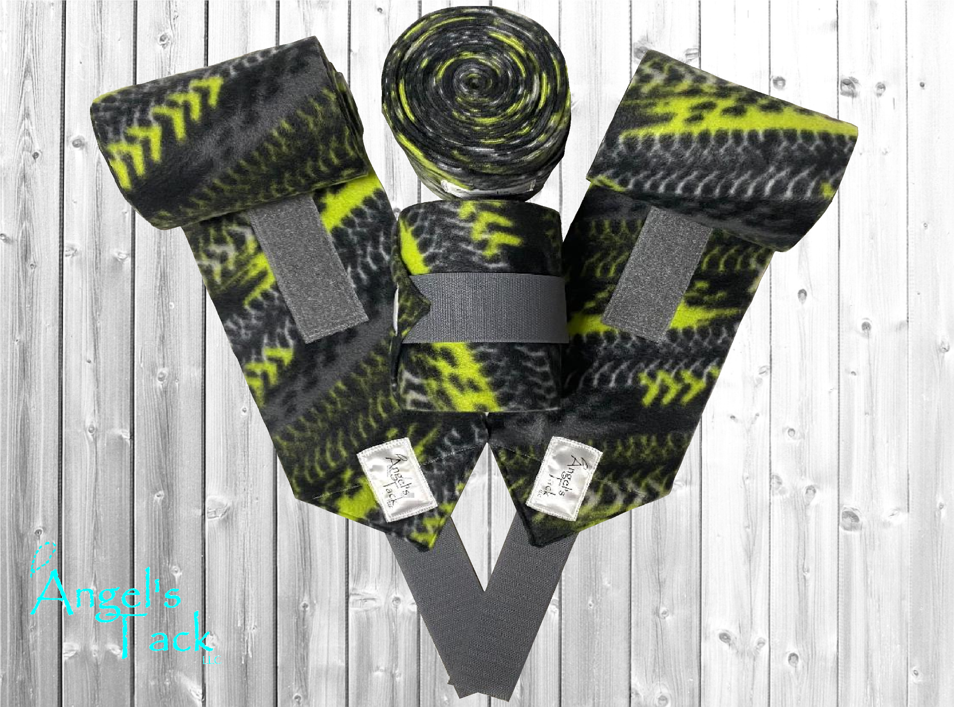 Tire tread print polo wraps