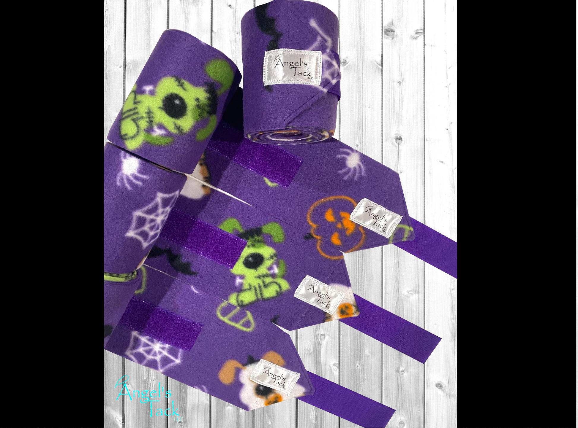 Halloween polo wraps, unrolled